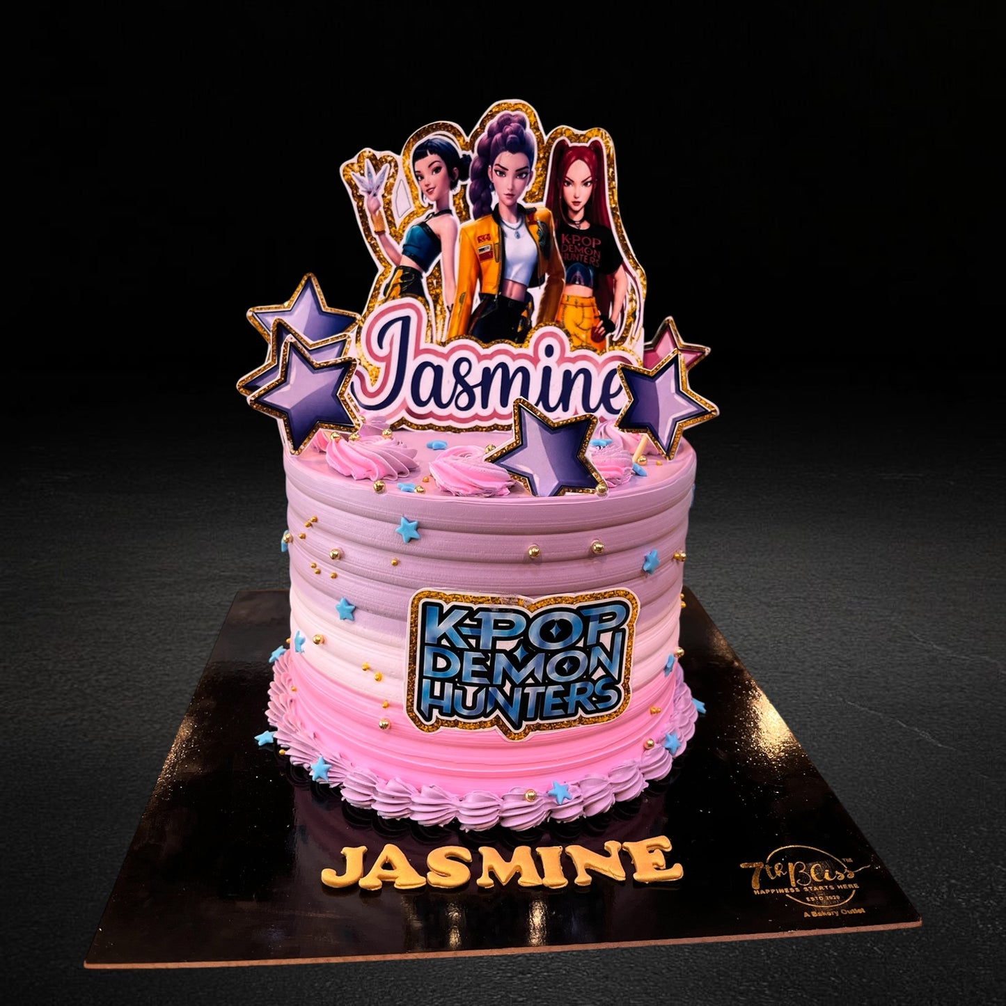 K-Pop Demon Hunters Birthday Cake