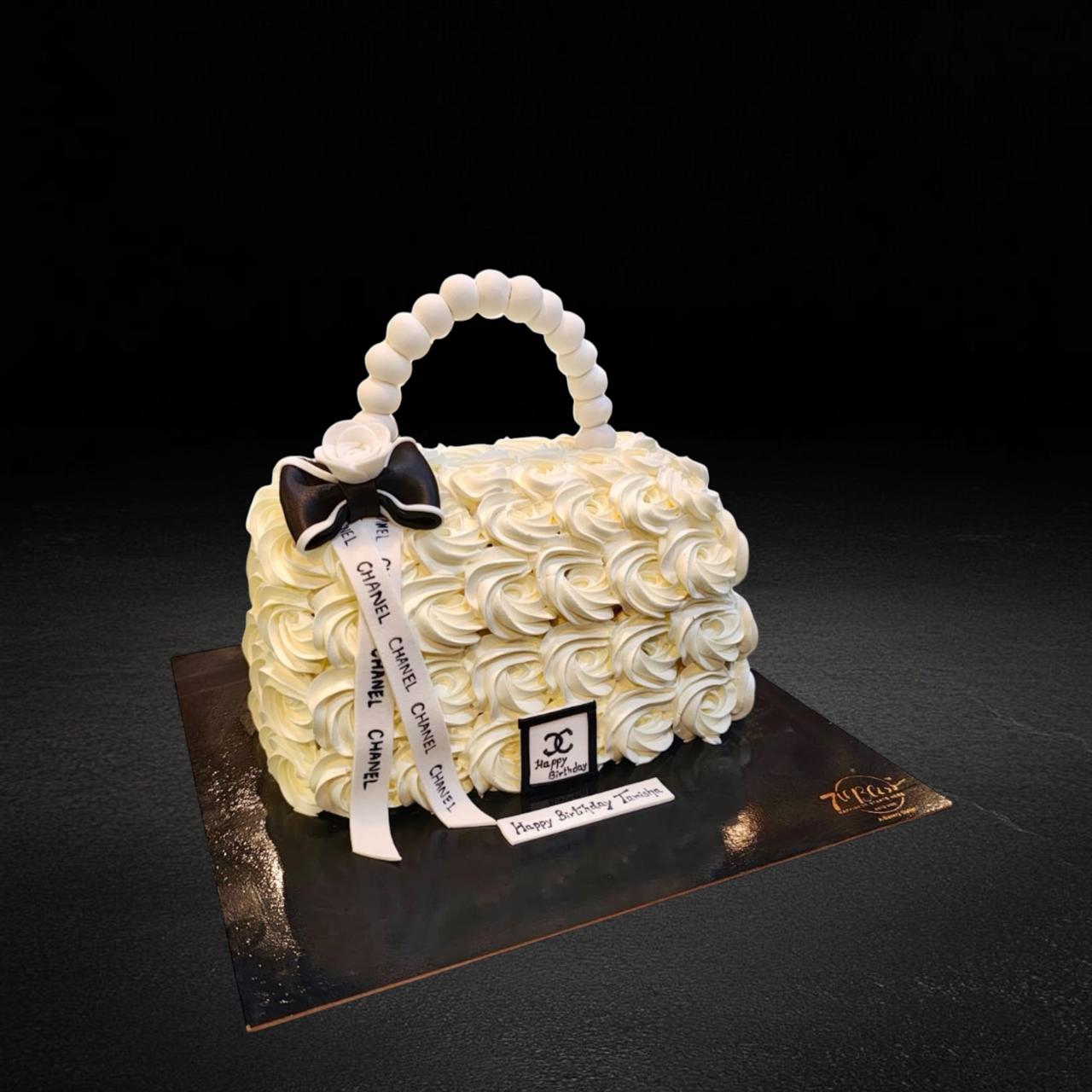 Luxury Designer Handbag Birthday Cake