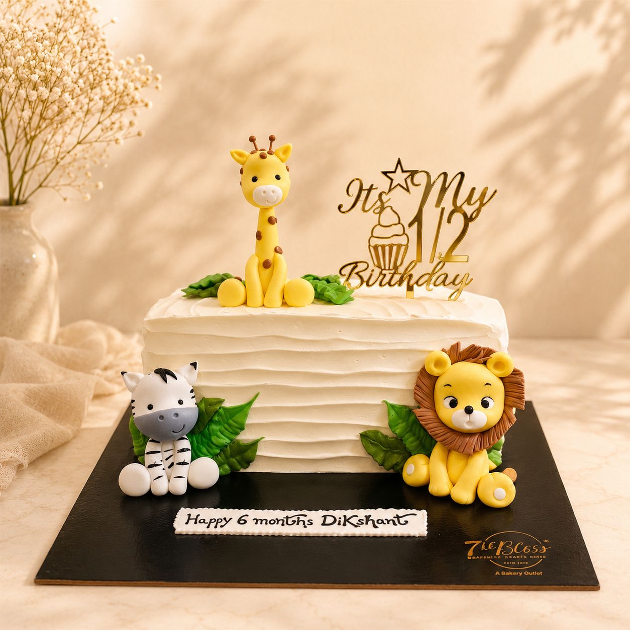 6 Months Cake