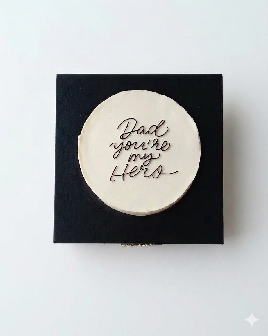 You're My Hero Father's Day Cake