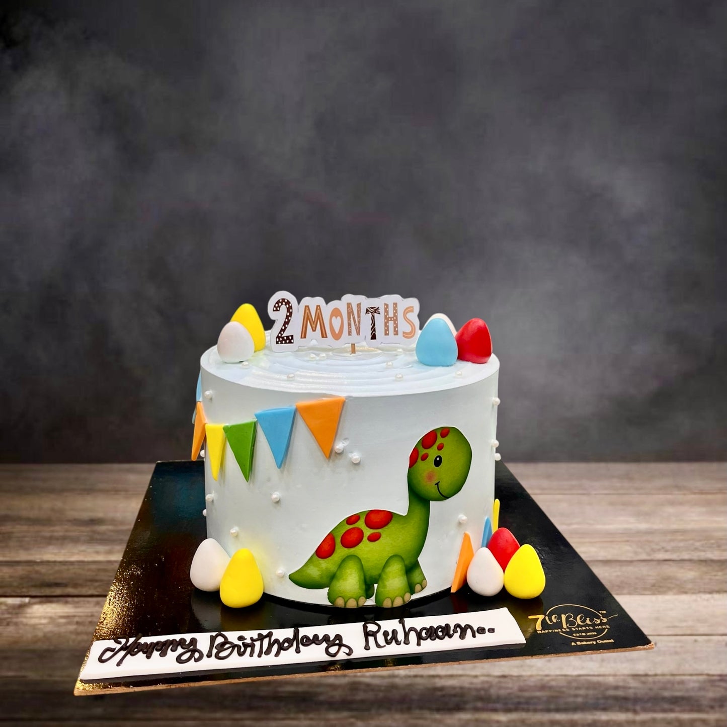 Baby Dinosaur Theme Cake