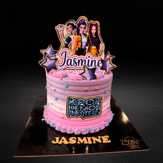 K-Pop Demon Hunters Birthday Cake