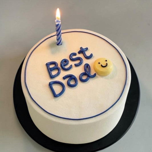 Best Dad Minimalist Cake