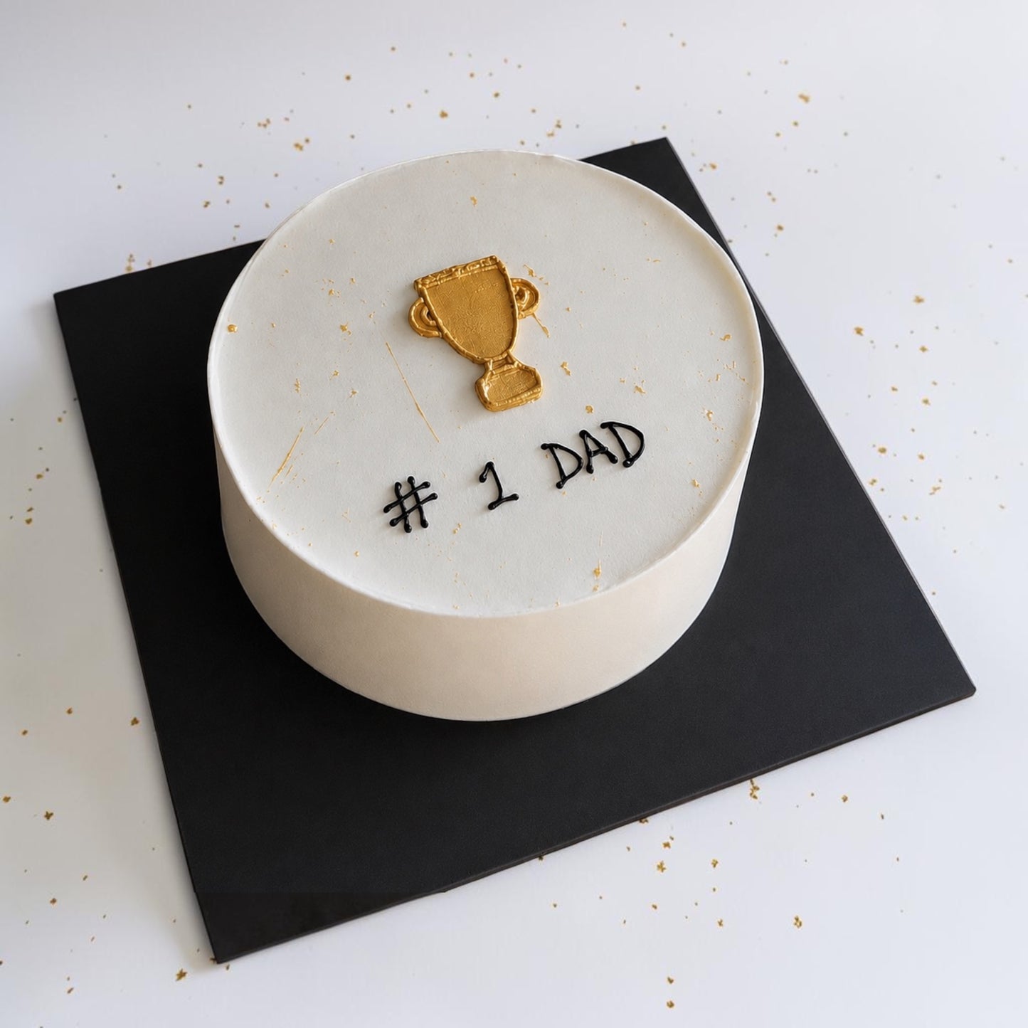 #1 Dad Trophy Cake