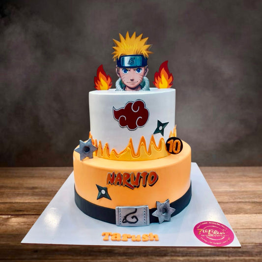 Naruto Anime Adventure Tier Cake