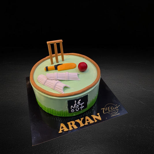 Cricket Champ Celebration Cake