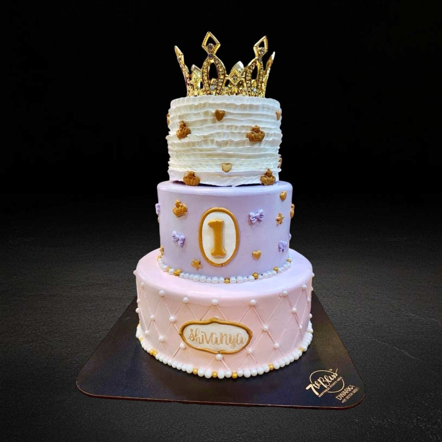 Little Princess Crown Cake