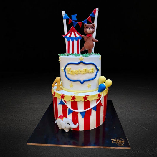 Big Top Circus Carnival Cake