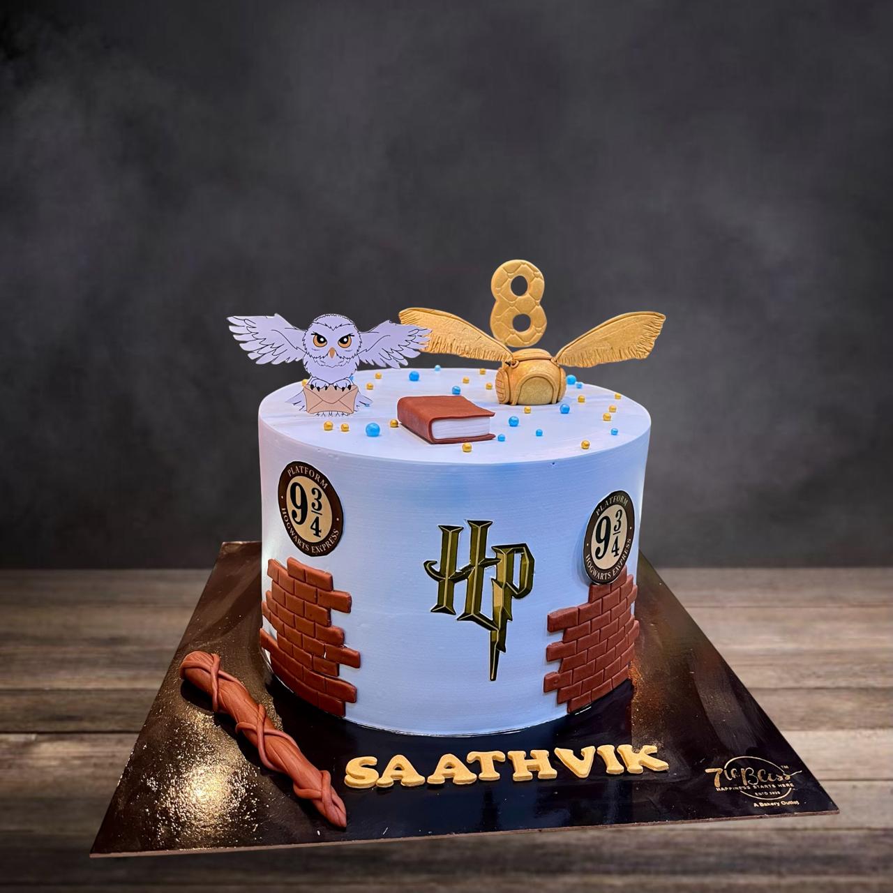 Harry Potter Platform 9¾ Cake