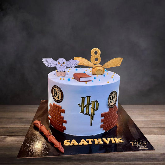 Harry Potter Platform 9¾ Cake