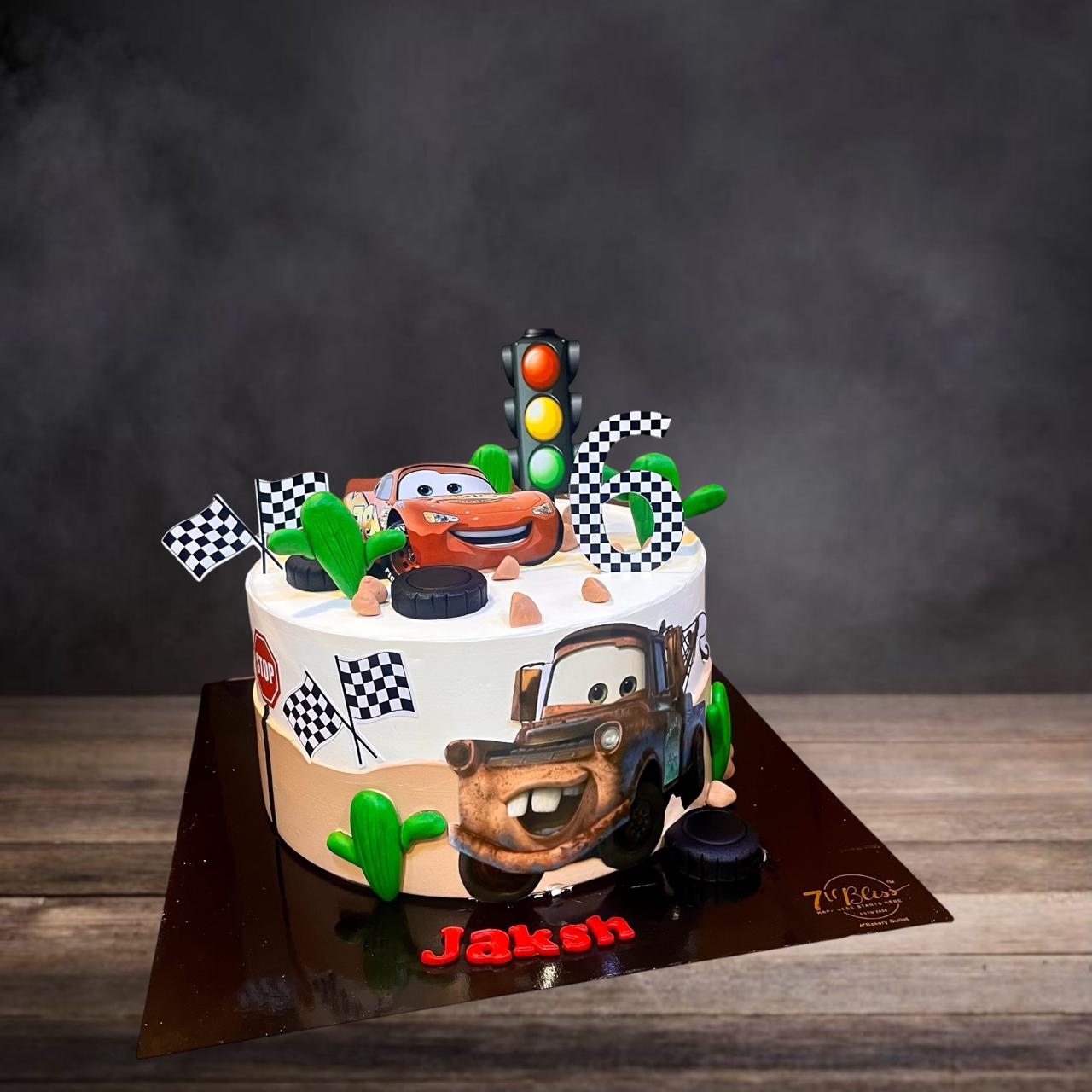 Disney Cars Theme Cake