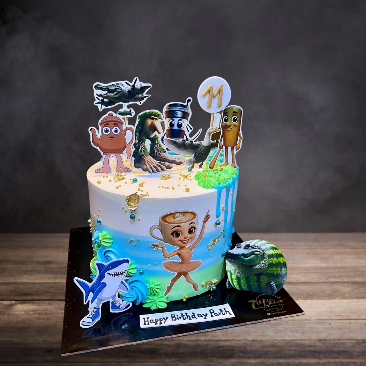 Italian Brainrot Meme Cake
