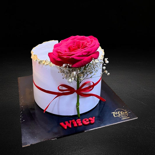 Romantic Rose Cake for Wife