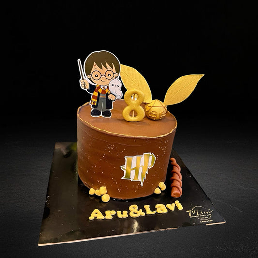 Harry Potter Golden Snitch Chocolate Cake