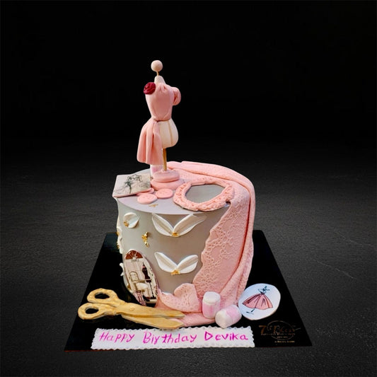 Fashion Designer Mannequin Cake